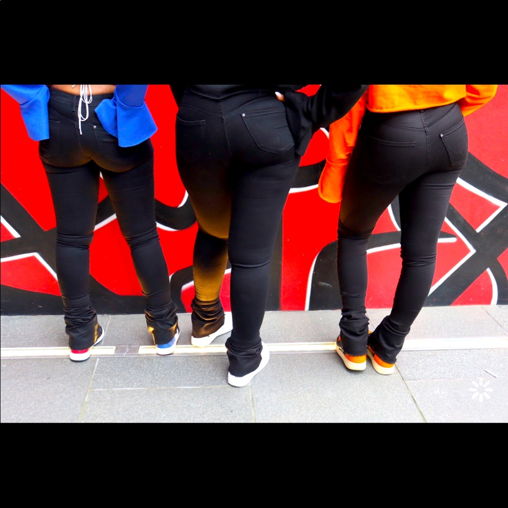 Stacked denims